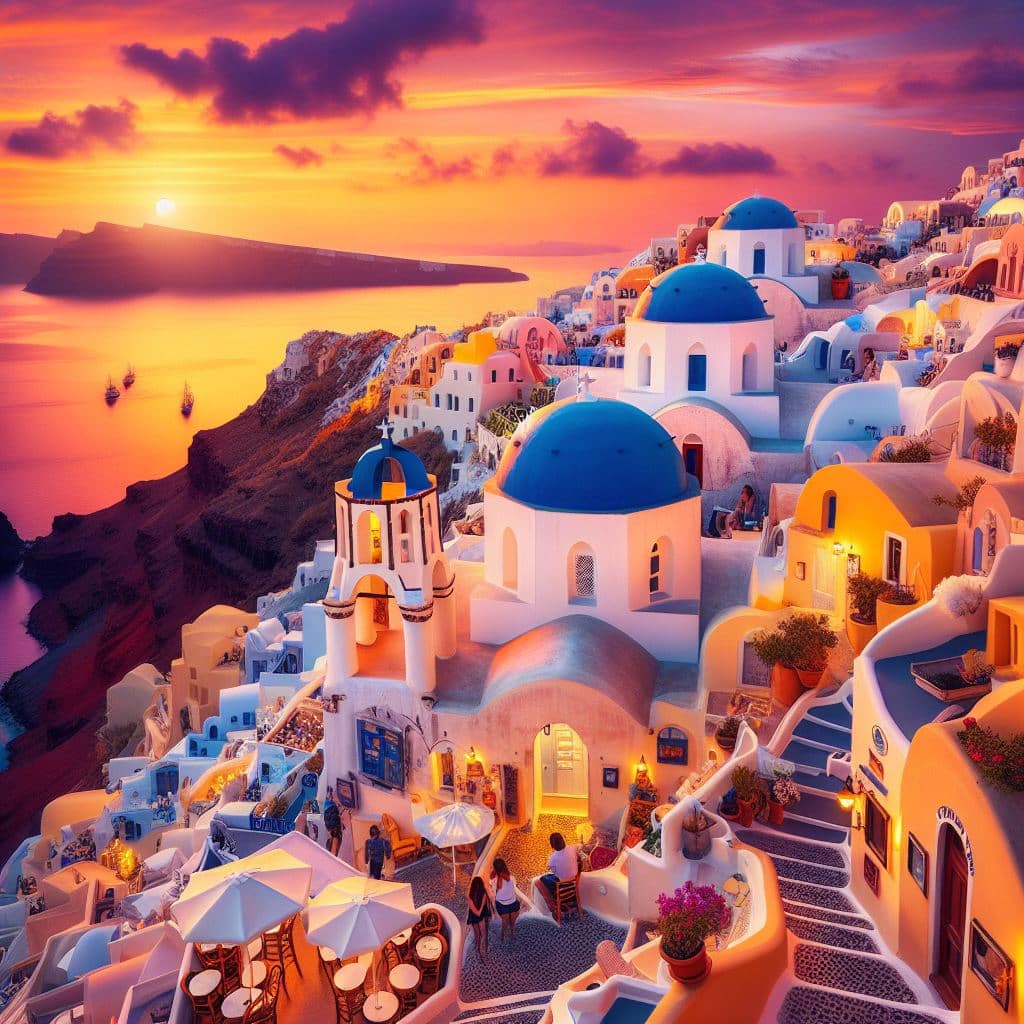 Travel guide for Santorini